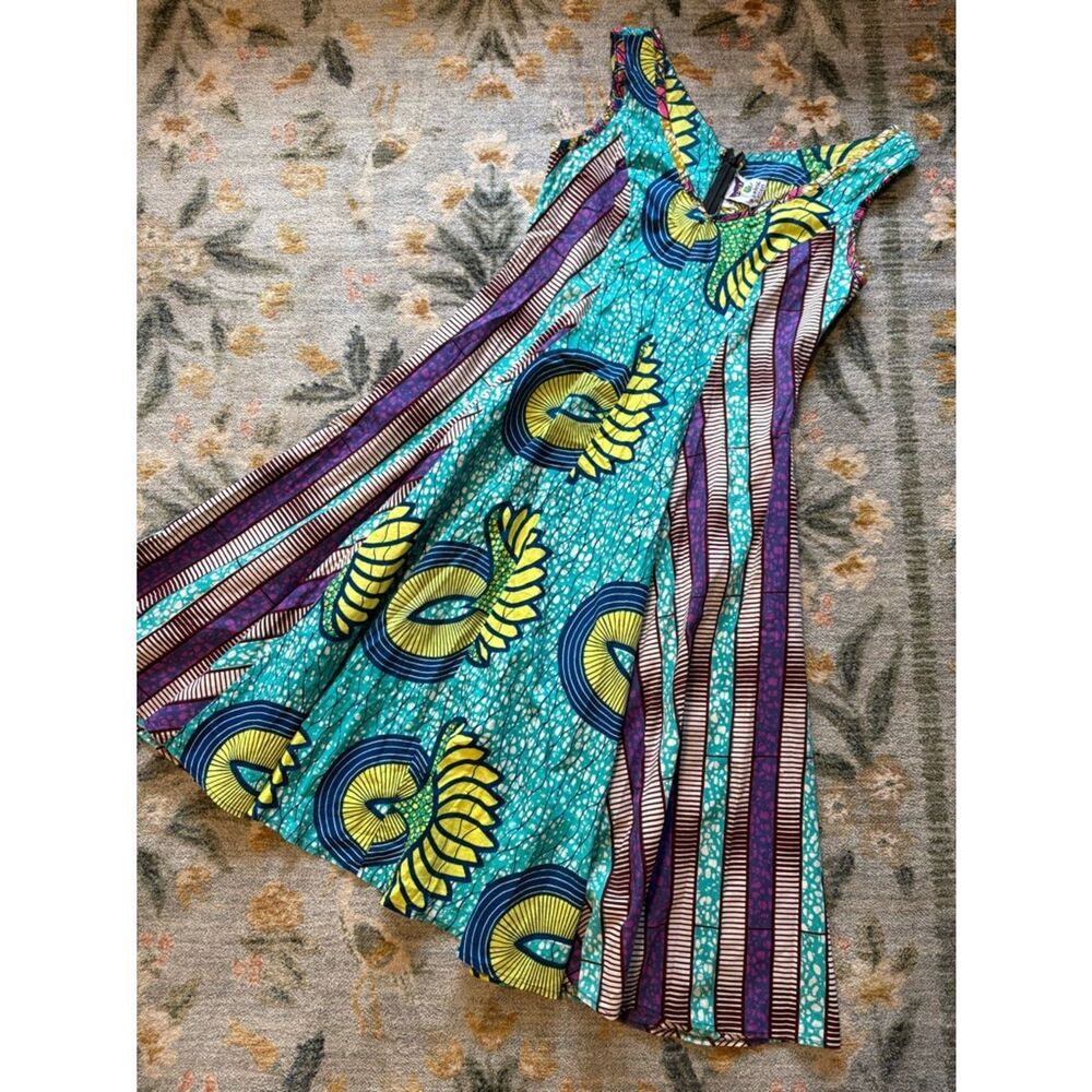 Boxing Kitten Midi Dress 14 USA